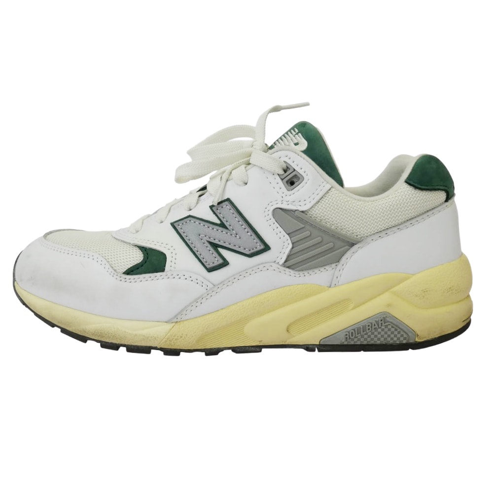 NEW BALANCE ニューバランス スニーカー MT580RCA 580 スニーカー ランニングシューズ ホワイト系 グリーン系 26.5cm【中古】