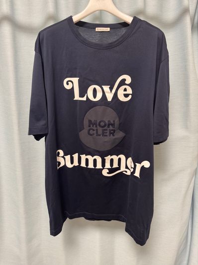 Moncler モンクレール 半袖 Tシャツ love summer