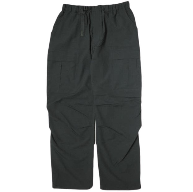 新品 N.HOOLYWOOD エヌハリウッド ミスターハリウッド コンパイルライン 25SS WEBBING BELT CARGO PANTS ウェイビングベルト カーゴパンツ 2251-CP24-007 peg 40 BLACK イージー 定価42,900円