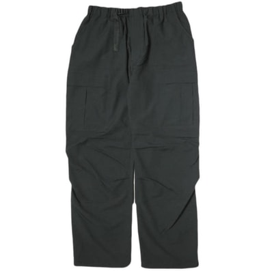 新品 N.HOOLYWOOD エヌハリウッド ミスターハリウッド コンパイルライン 25SS WEBBING BELT CARGO PANTS ウェイビングベルト カーゴパンツ 2251-CP24-007 peg 40 BLACK イージー 定価42,900円