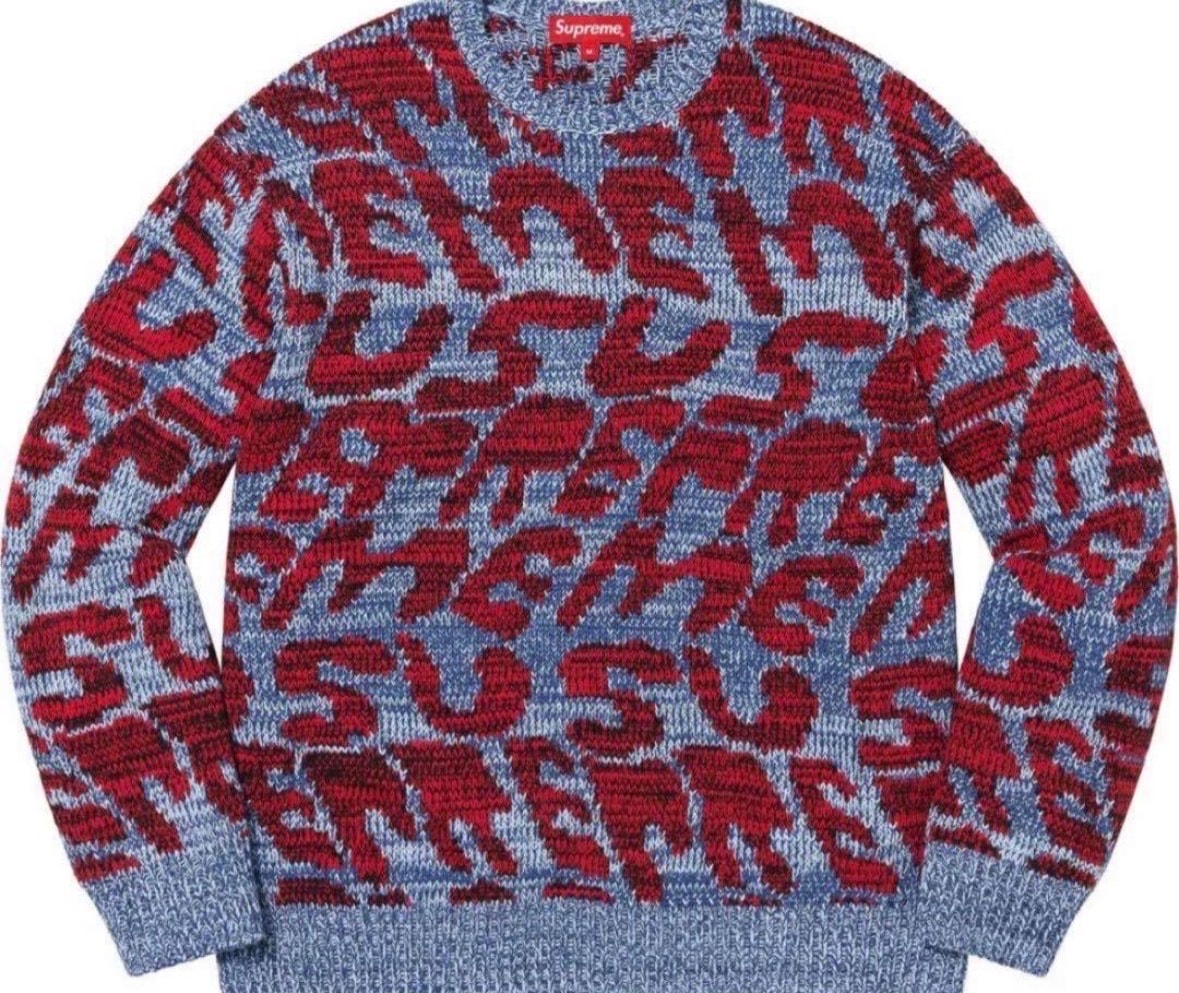 Supreme Stacked Sweater "Blue"