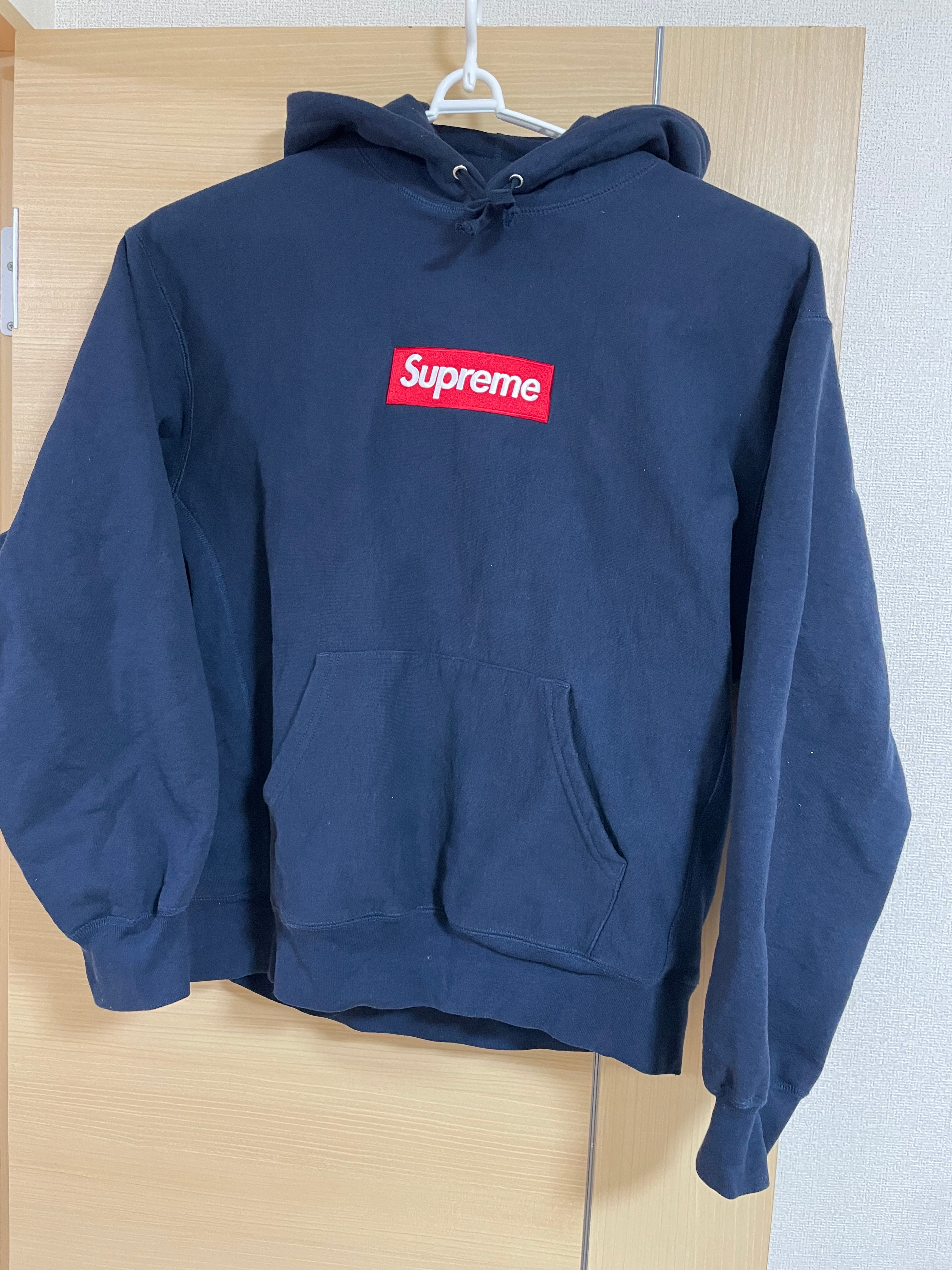 Supreme Box Logo Hooded Sweatshirt "Navy" (24FW)