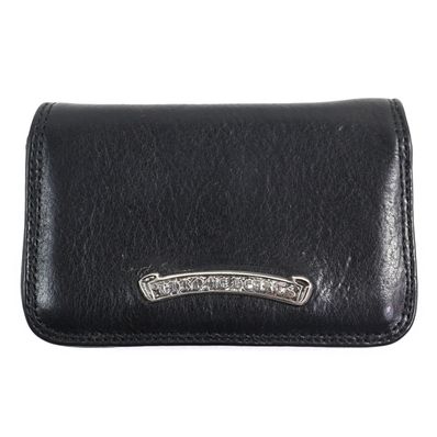 クロムハーツ
カードケース ブラック シルバー メンズ