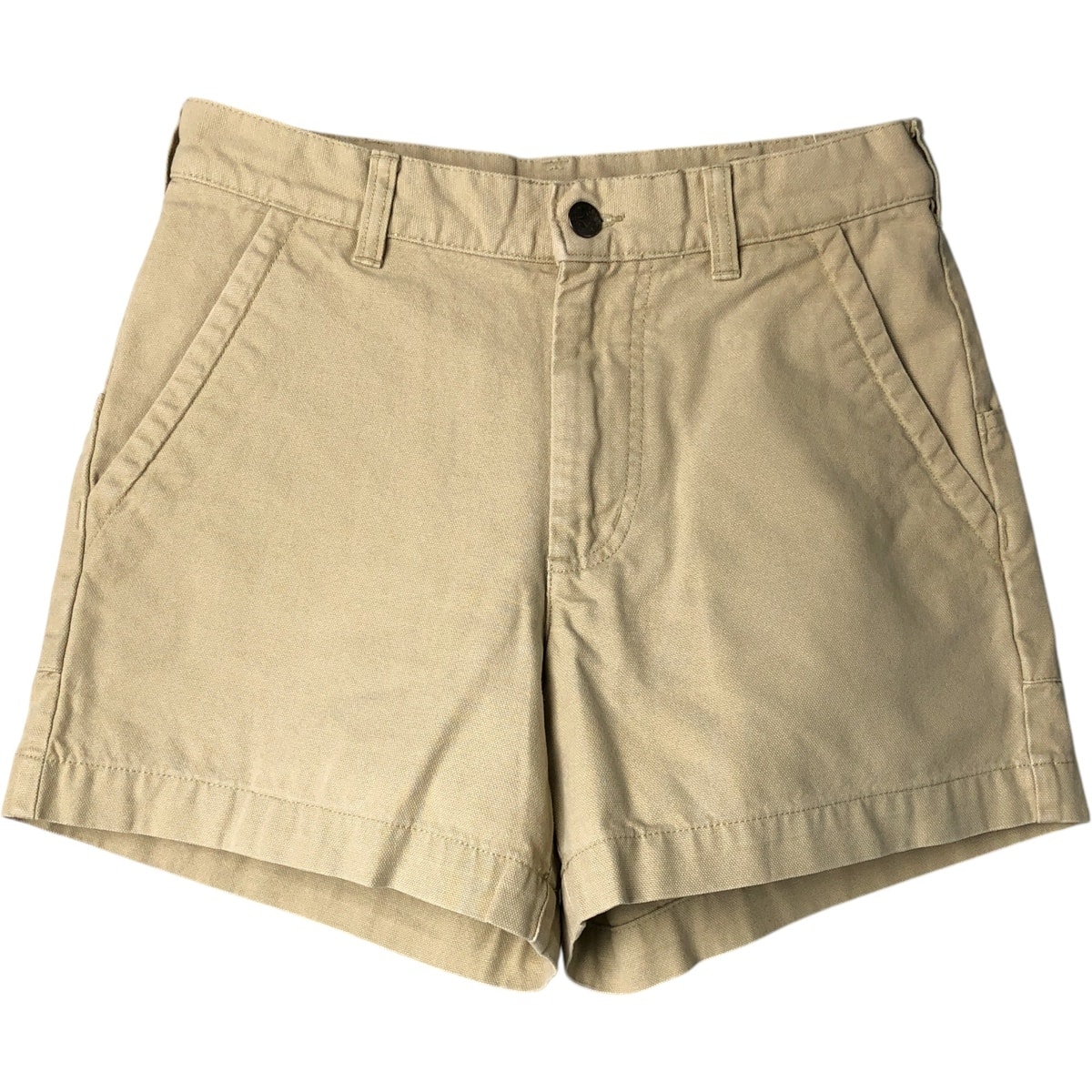 古着 パタゴニア Patagonia ORGANIC COTTON オーガニックコットン 57221SP17 ダック地 ペインターショーツ ショートパンツ レディースL(w30)相当/eaa579327