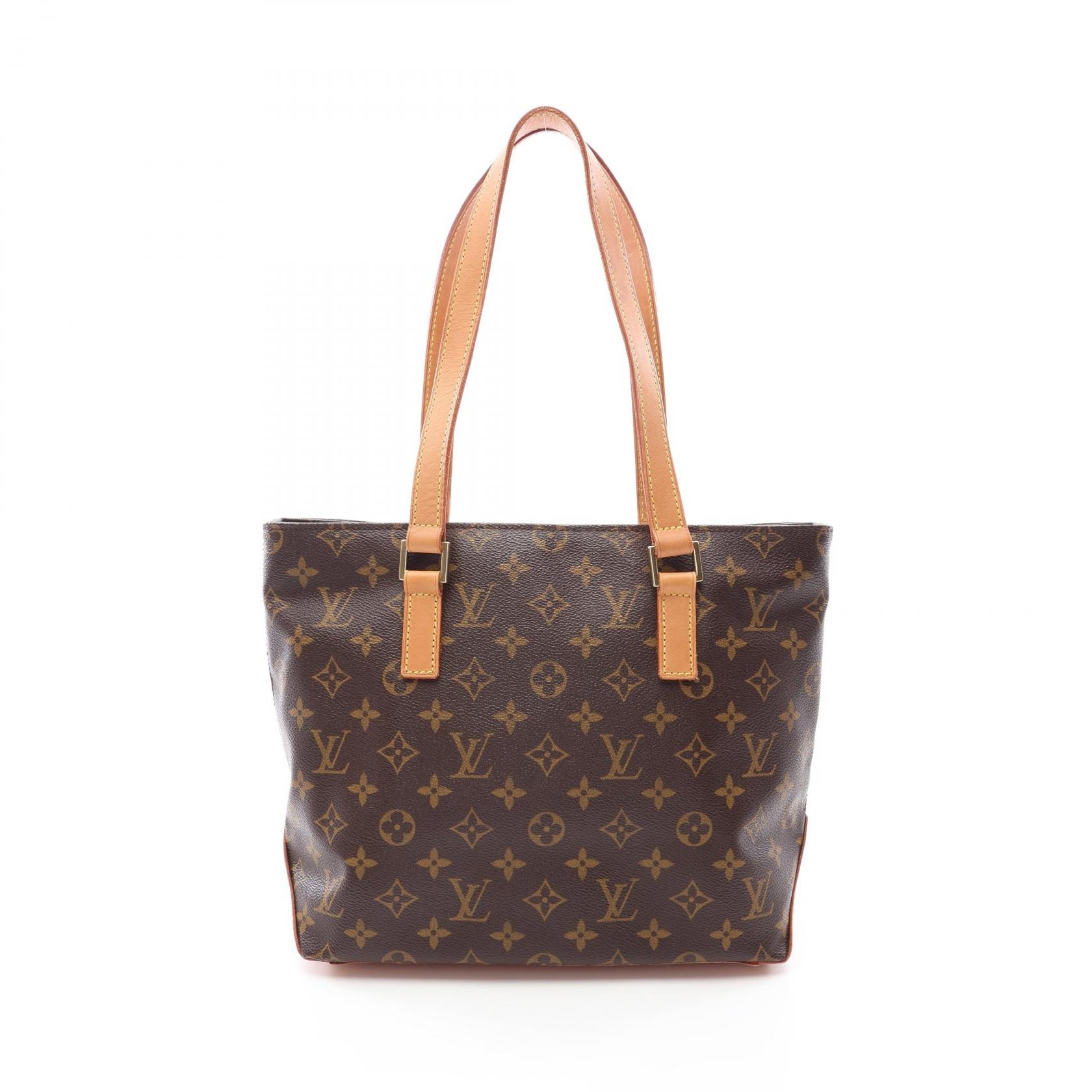 ルイ・ヴィトン LOUIS VUITTON カバピアノ ショルダーバッグ バッグ PVCコーティングキャンバス レザー モノグラム レディース ブラウン系 M51148 【中古】