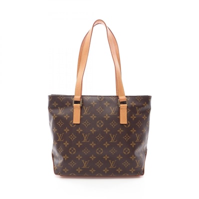 ルイ・ヴィトン LOUIS VUITTON カバピアノ ショルダーバッグ バッグ PVCコーティングキャンバス レザー モノグラム レディース ブラウン系 M51148 【中古】
