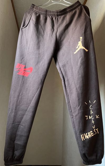 Air Jordan x Travis Cactus Jack Highest Sweatpant "Brown"