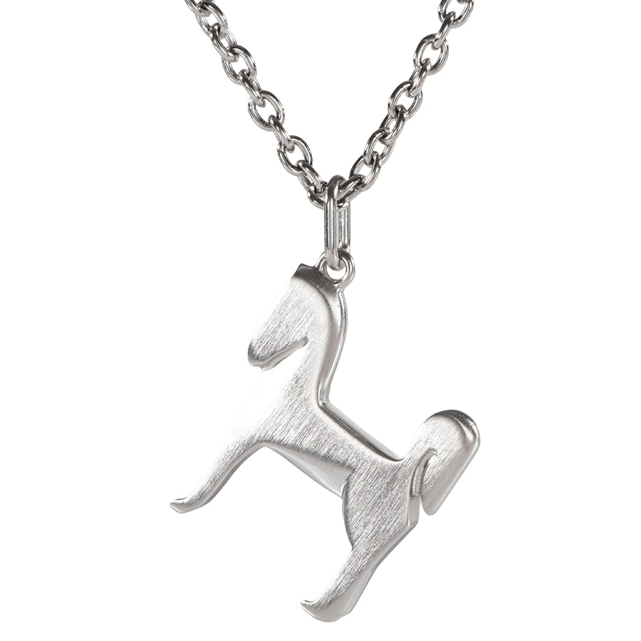 HERMES エルメス Panache パナッシュ  H077298FB00 ネックレス ペンダント 2021AW ユニセックス シルバー【中古】