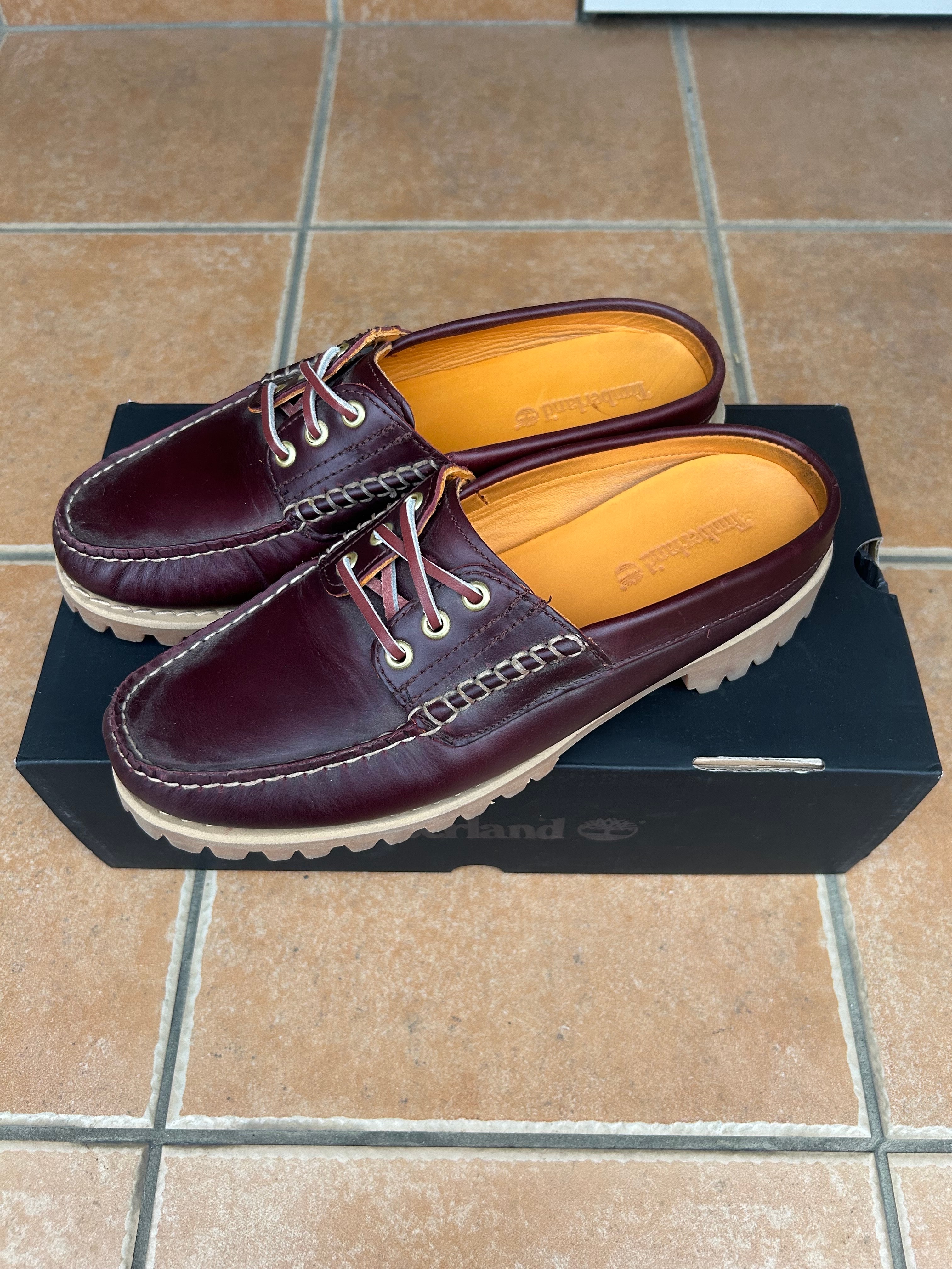 Timberland 3 EYE CLASSIC LUG "BURGUNDY"