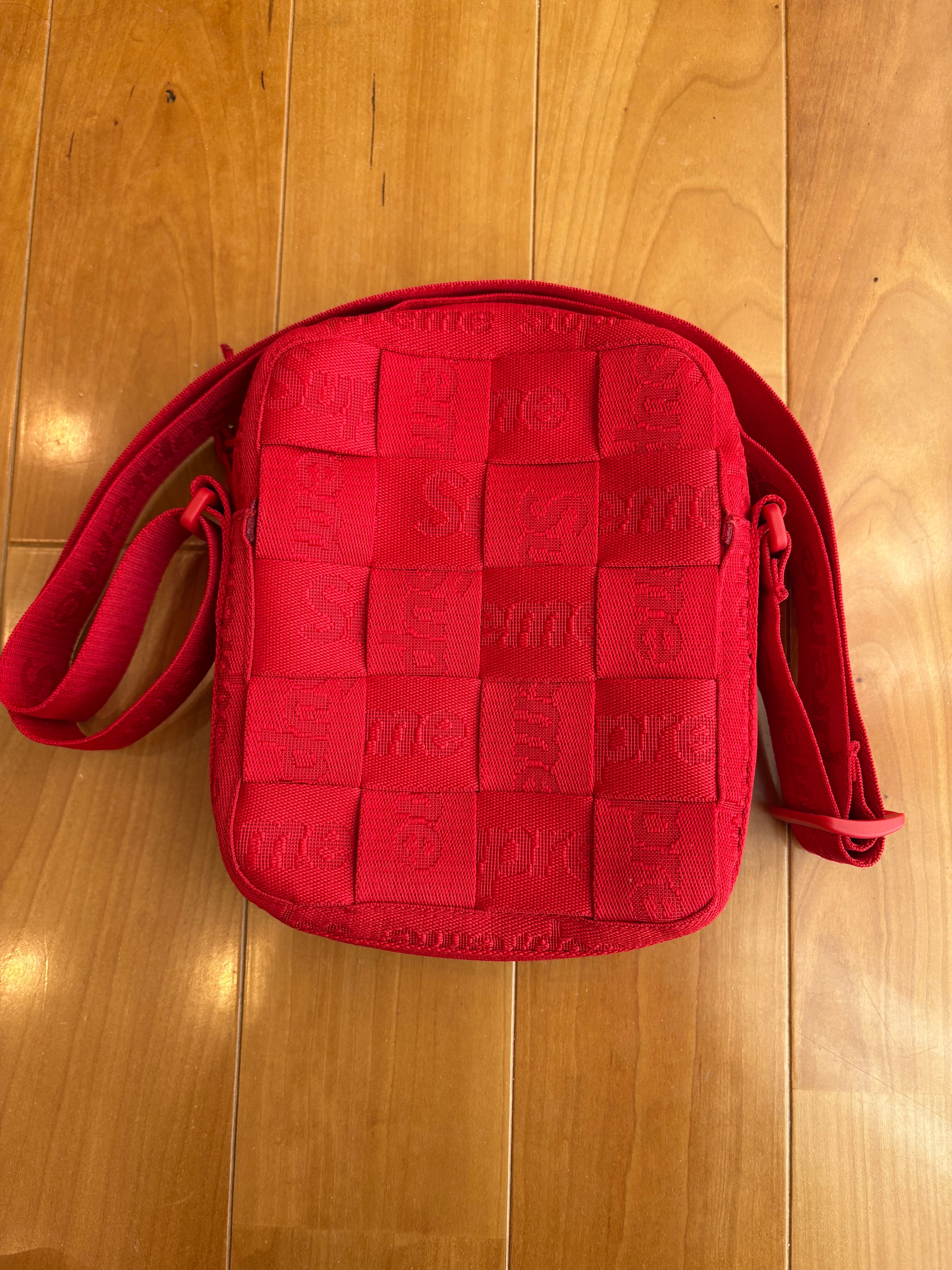 Supreme Woven Shoulder Bag 