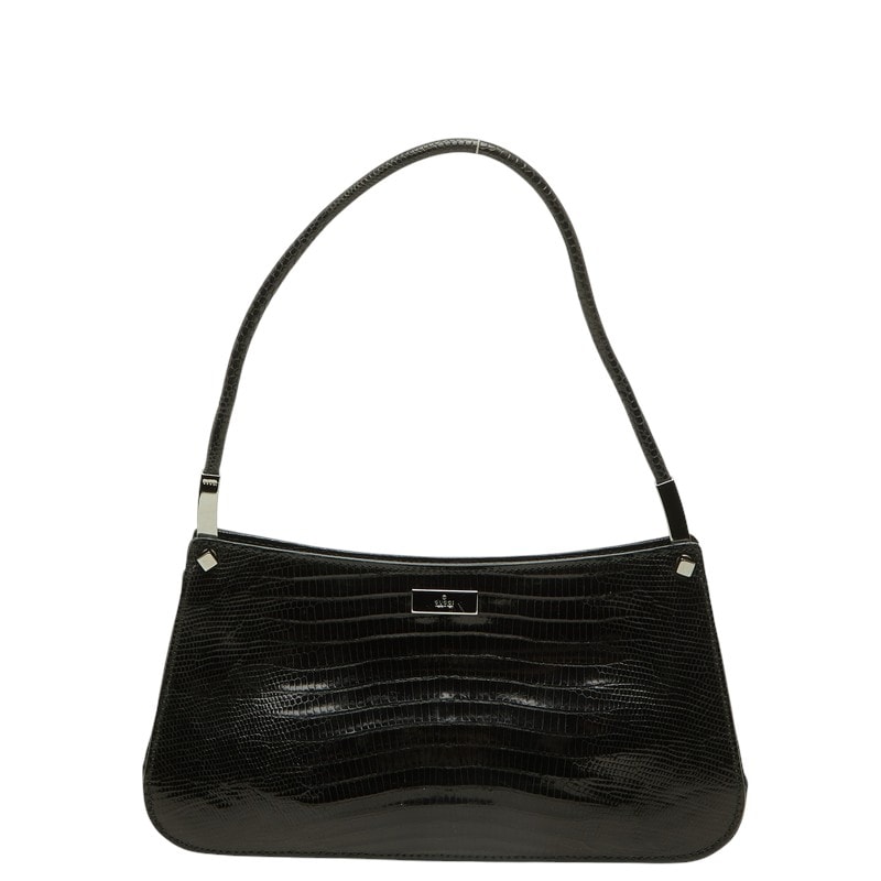 グッチ ハンドバッグ 0050785 ブラック レザー レディース GUCCI 中古