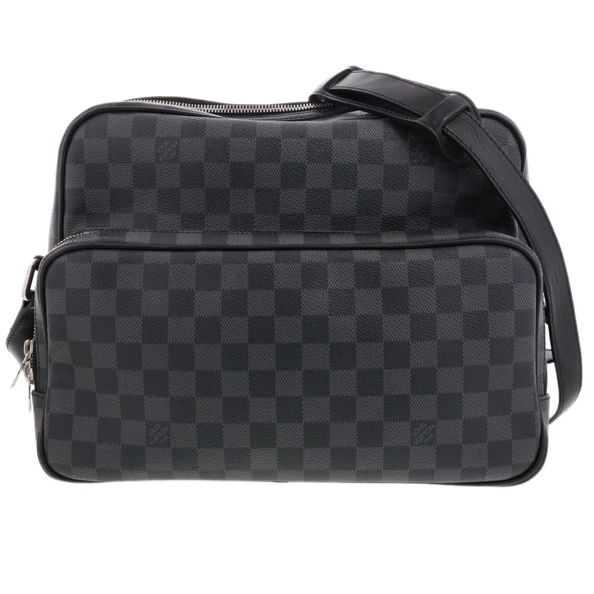 LOUIS VUITTON ルイ・ヴィトン イオ ショルダーバッグ N45252 ダミエグラフィットキャンバス ブラック 【中古】