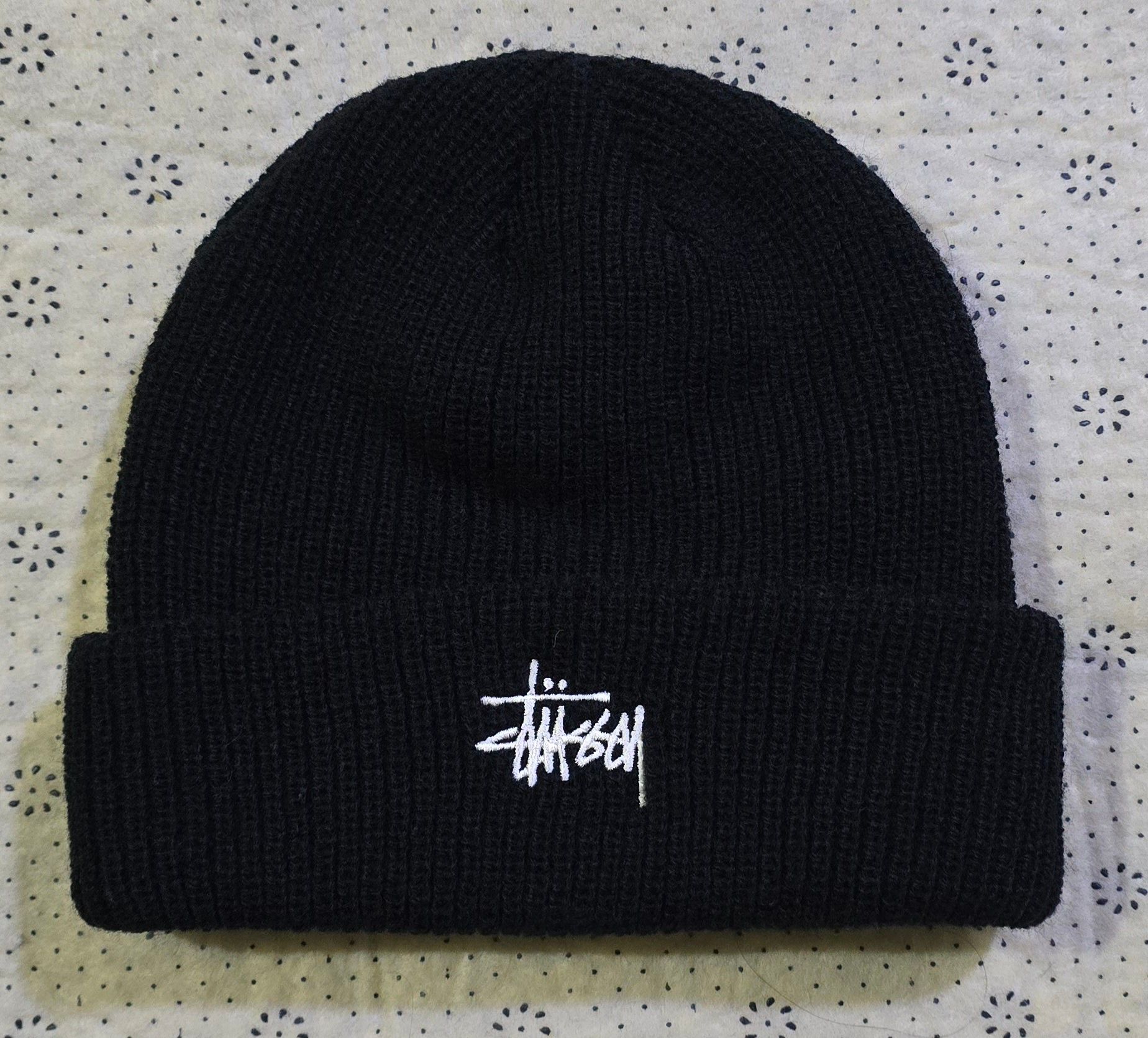 Stussy Basic Cuff Beanie "Black"
