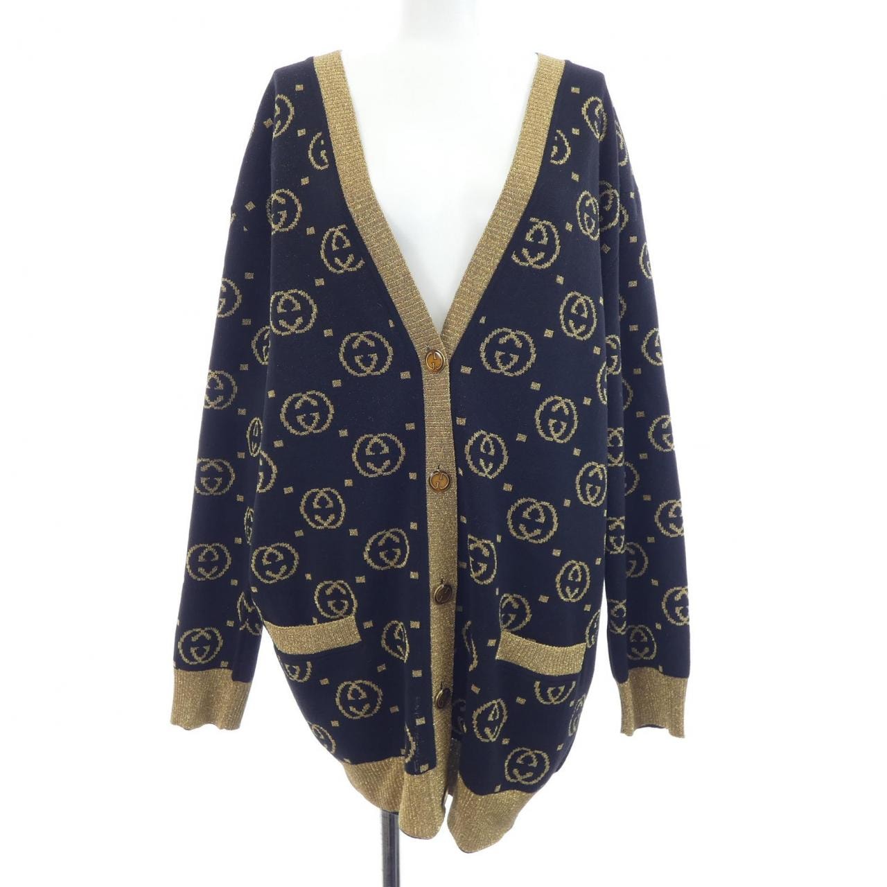 グッチ GUCCI インターロッキングG 555014-XKAH9 カーディガン
