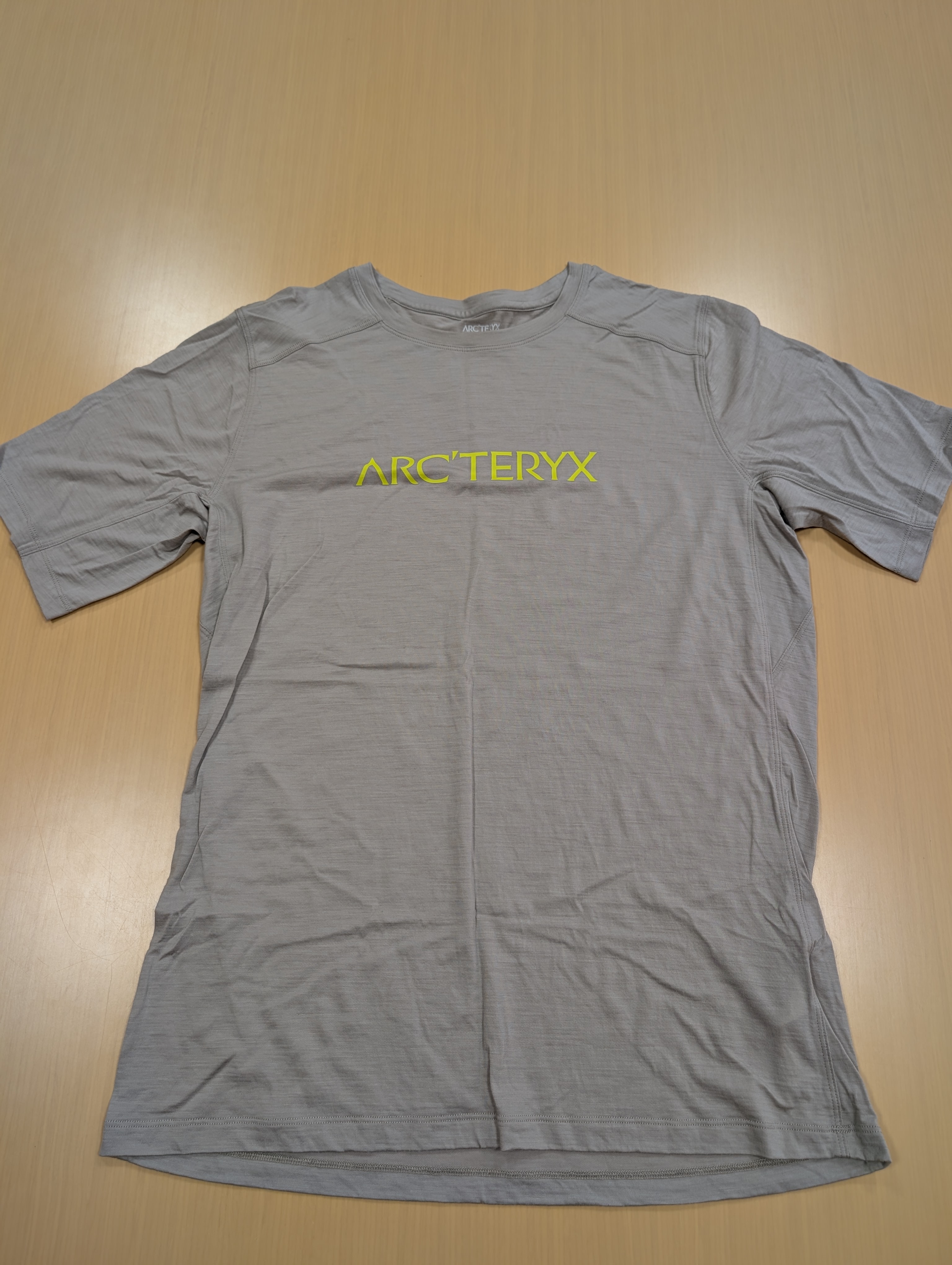 ARC'TERYX Ionia Merino Wool Arcword Logo Short Sleeve Men's "Rune / Euphoria"