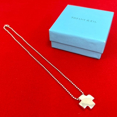 TIFFANY&Co. ティファニー ローマンクロス ボールチェーン ネックレス シルバー925 ネックレス シルバー
33585
