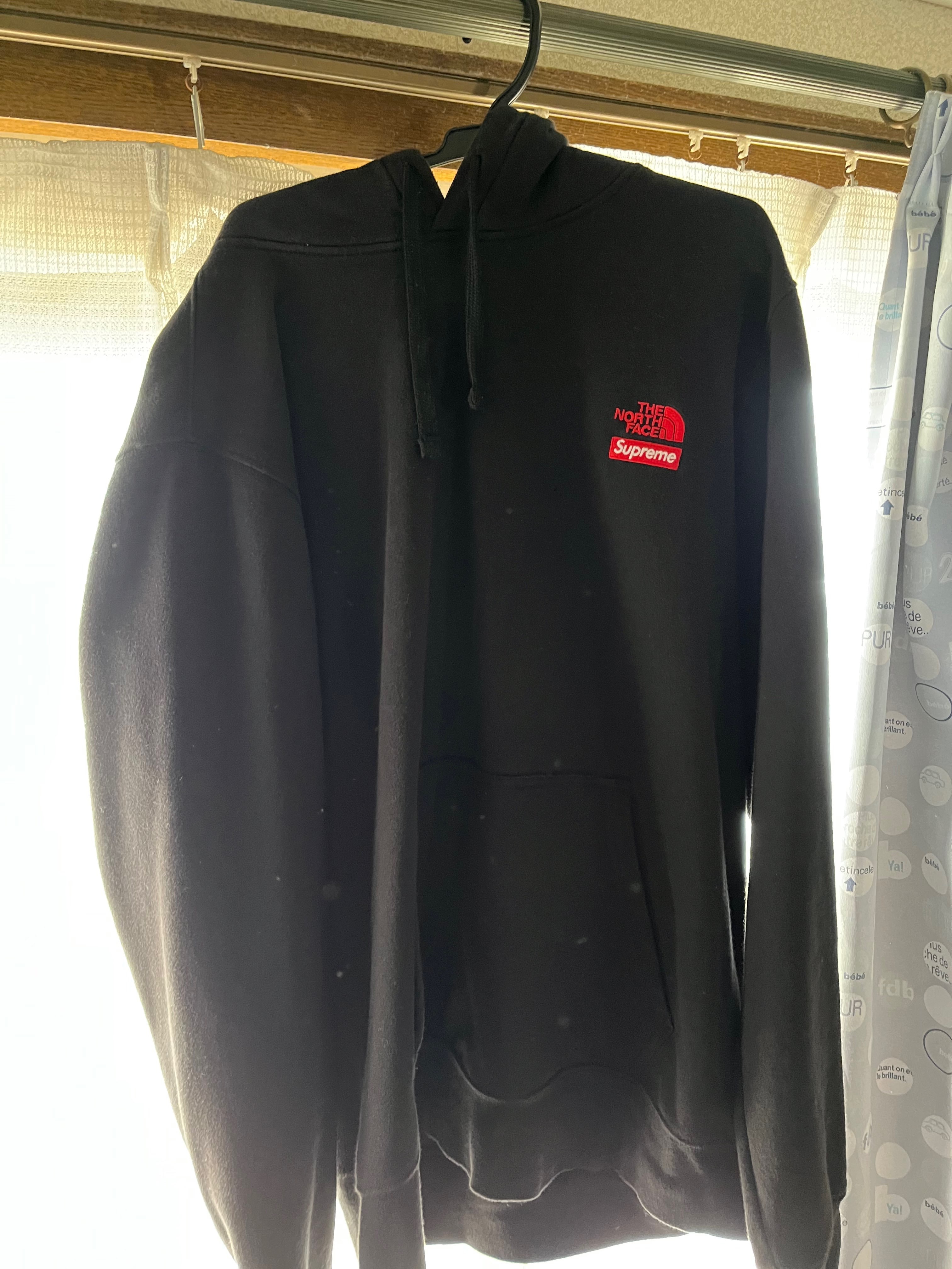 Supreme x The North Face Statue of Liberty Hooded Sweatshirt "Black"