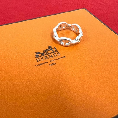 HERMES エルメス シェーヌダンクル アンシェネ PM リング シルバー925 リング・指輪 15号 シルバー
12010