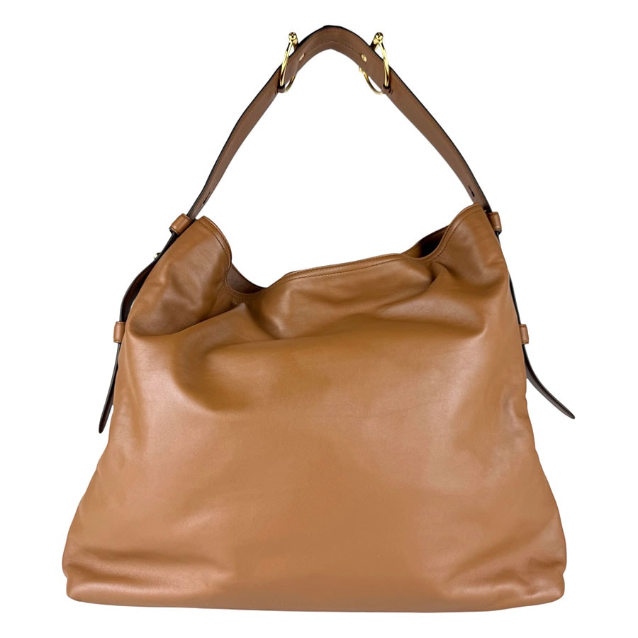 グッチ GUCCI ショルダーバッグ ベアトリクス ラージ レザー キャメル レディース 850546【中古】 z8870