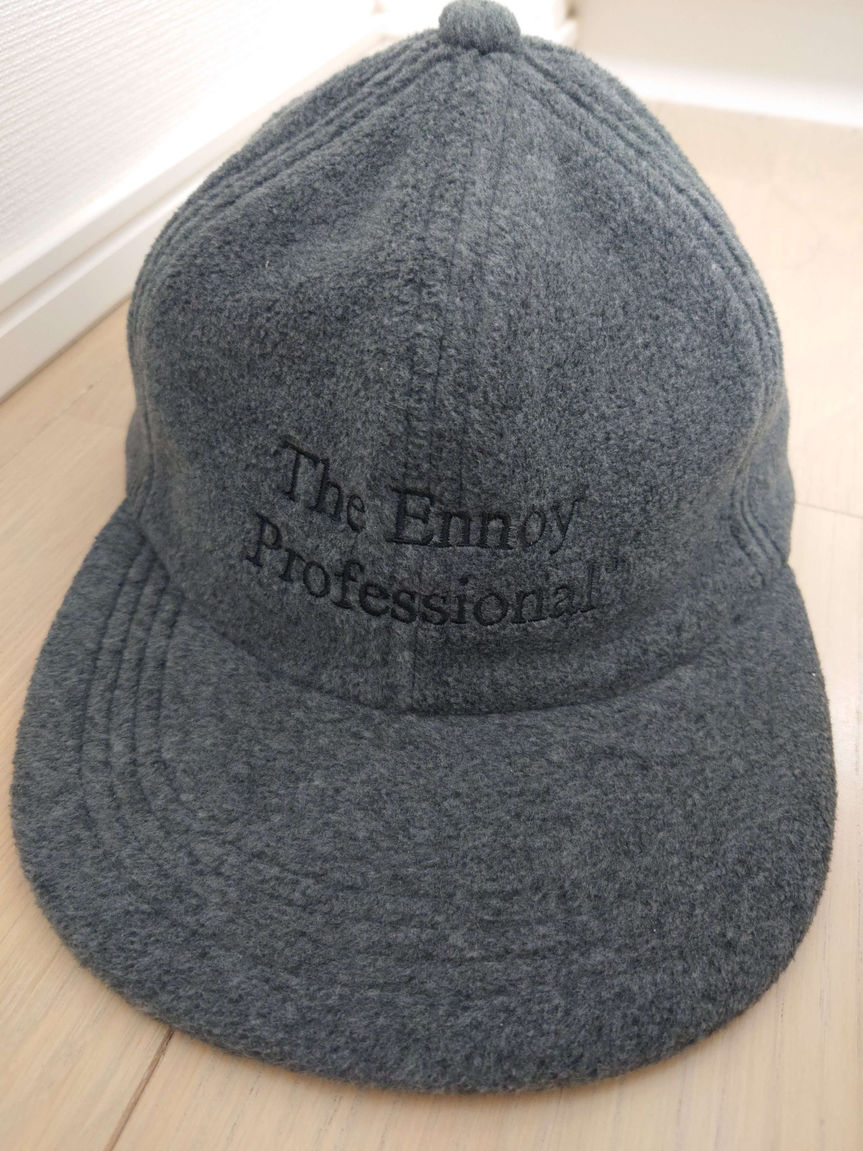 ENNOY 24AW Polartec Fleece Cap "Charcoal Gray"