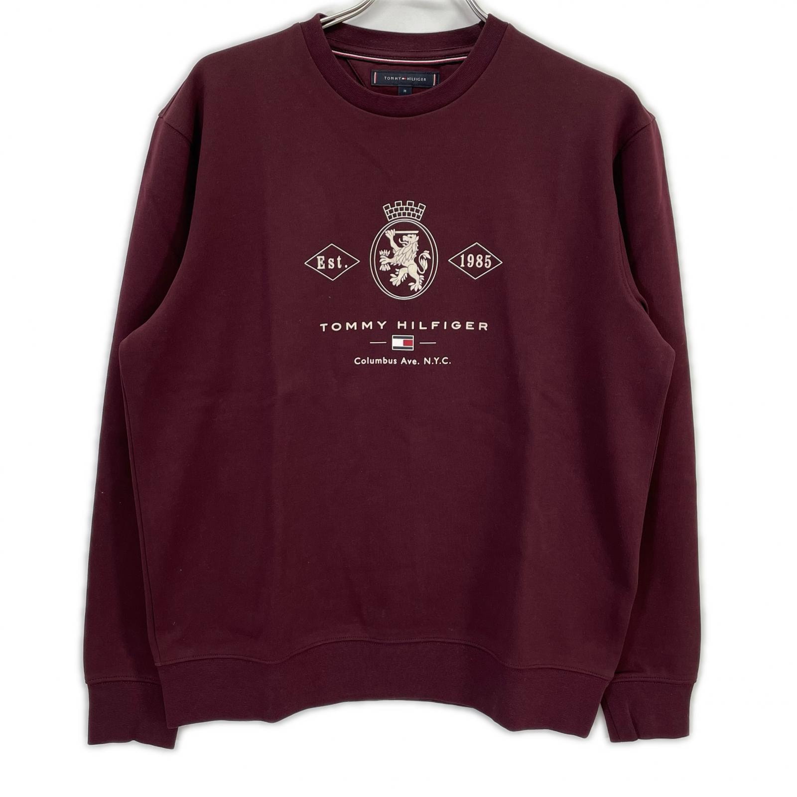 トミーヒルフィガー MW40048 25年 ダイアモンドクレストグラフィックスウェットシャツ M