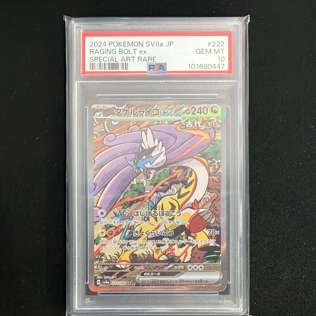 タケルライコex SAR [SV8a 222/187](ハイクラスパック「テラスタルフェスex」)