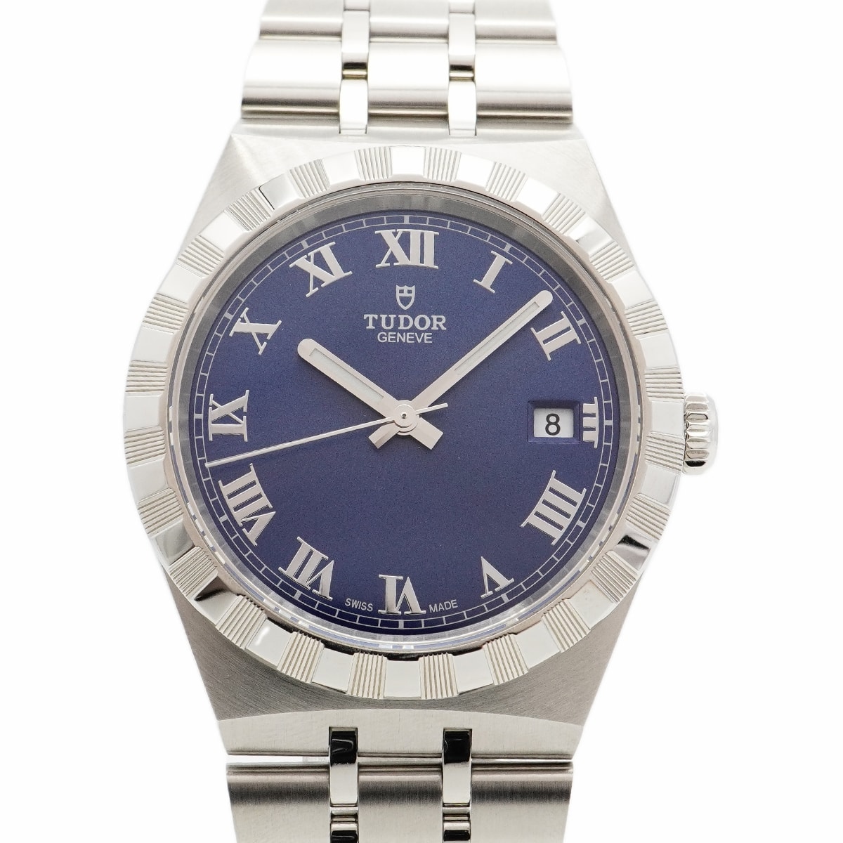 【6wcb0116】チュードル ロイヤル 28500 ネイビー文字盤【中古】腕時計 メンズ