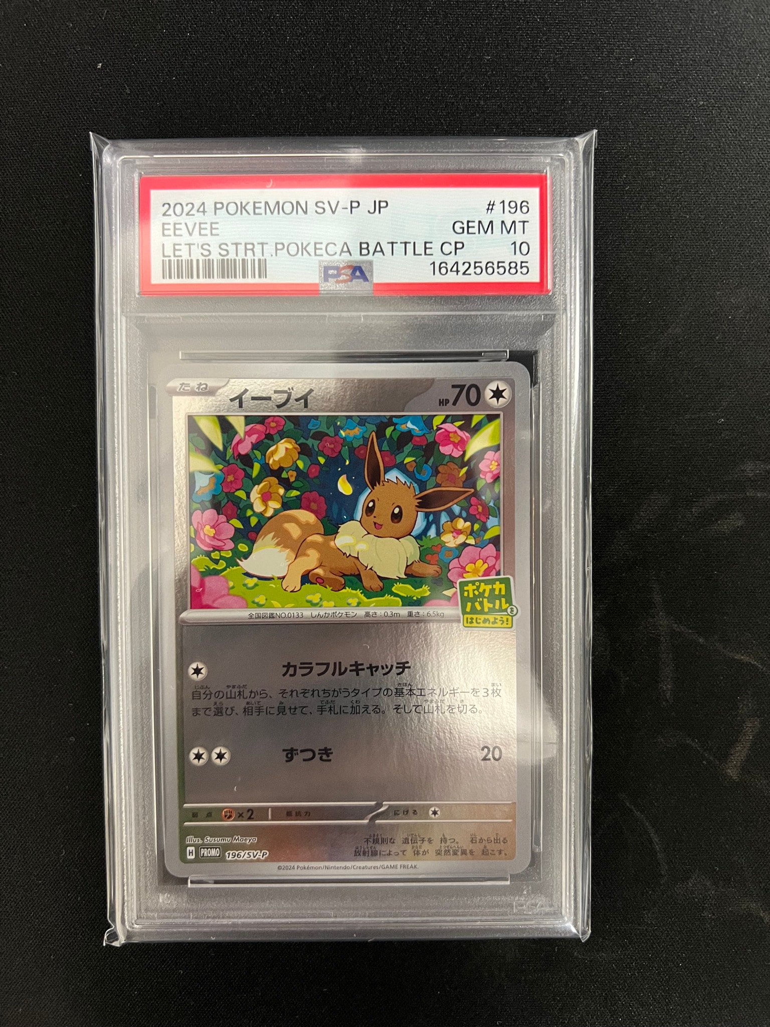 イーブイ P [SV-P-SM 196](プロモカードパック「ポケカバトルをはじめ