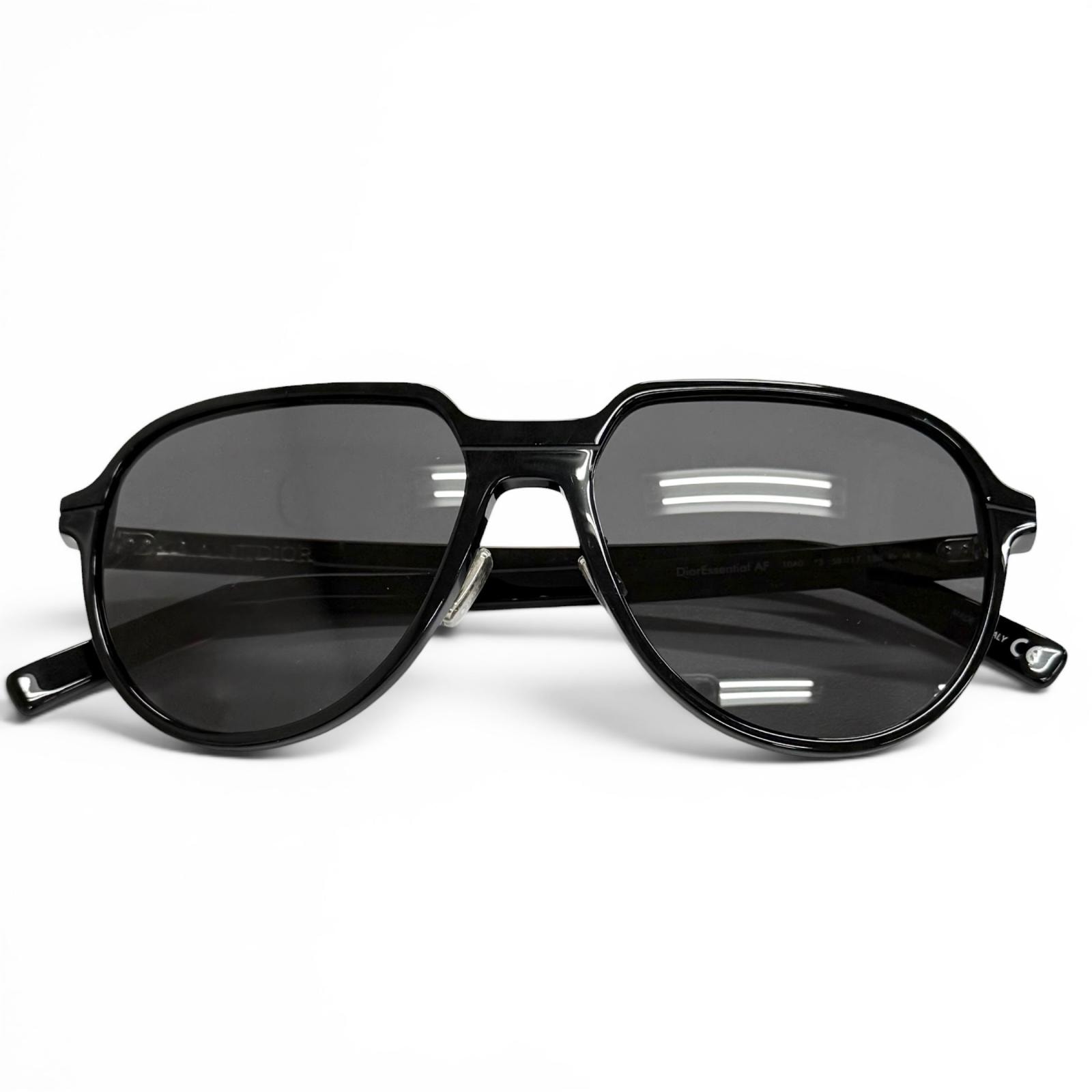 良品 ディオール サングラス Dior Essential AF ブラック メンズ 58□17 150