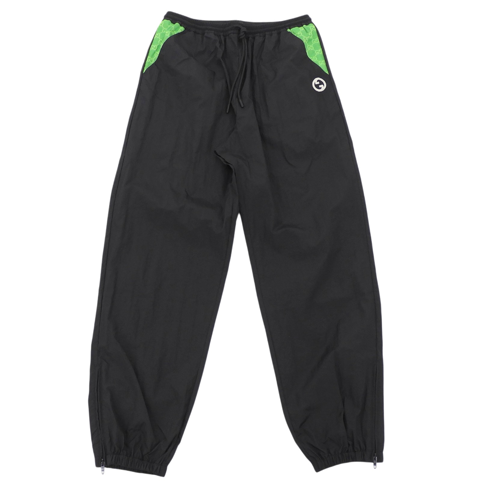 未使用品 グッチ パンツ TRAINING PANTS ブラック メンズ XL 746824