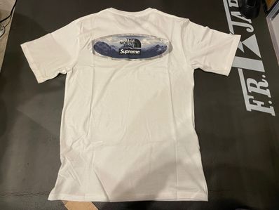 Supreme x The North Face Mountains Tee "White"