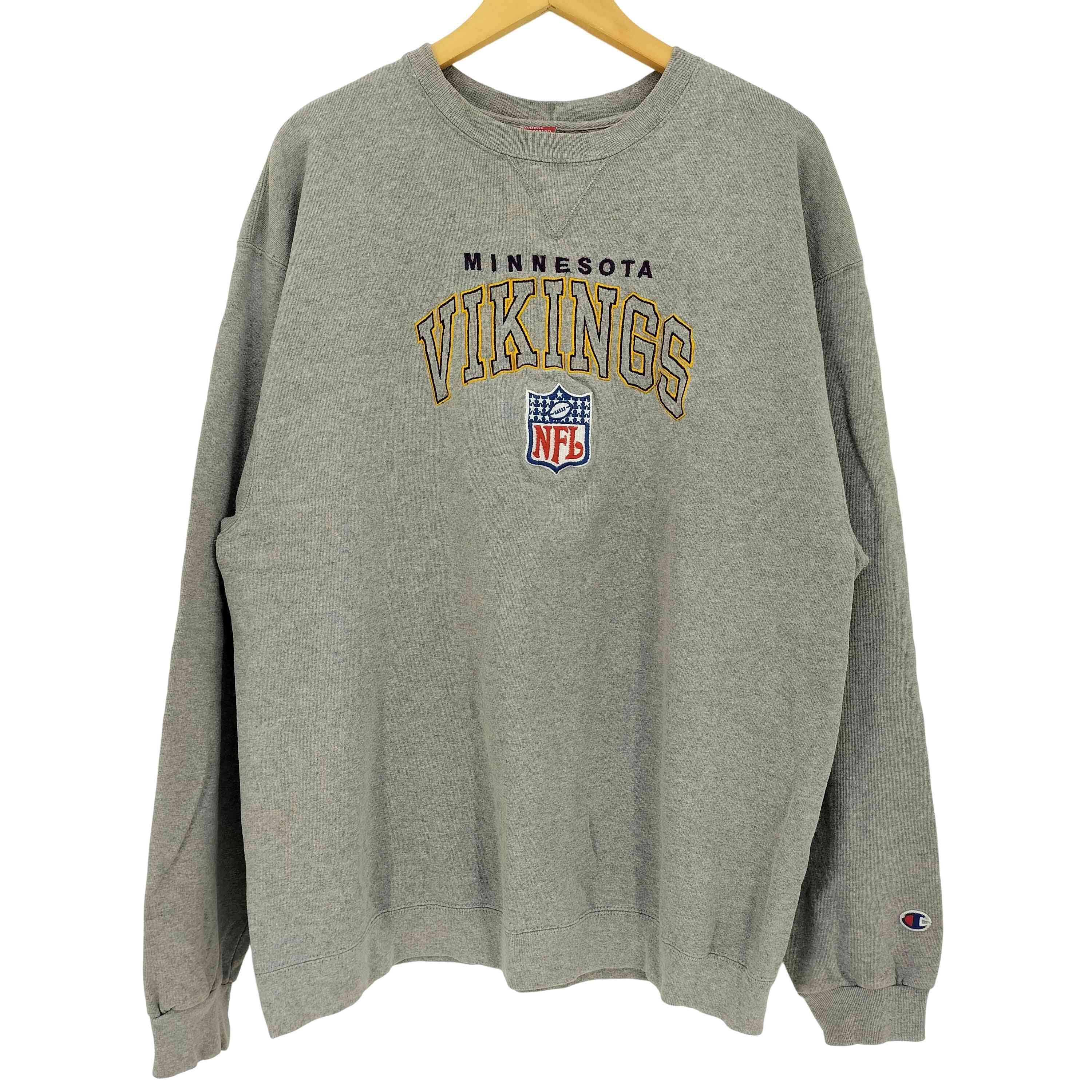 00s 前Vガゼット WIKINGS 刺繍 クルーネックスウェット【1139628277675】