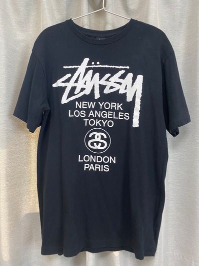 Stussy WORLD TOUR TEE "Black"