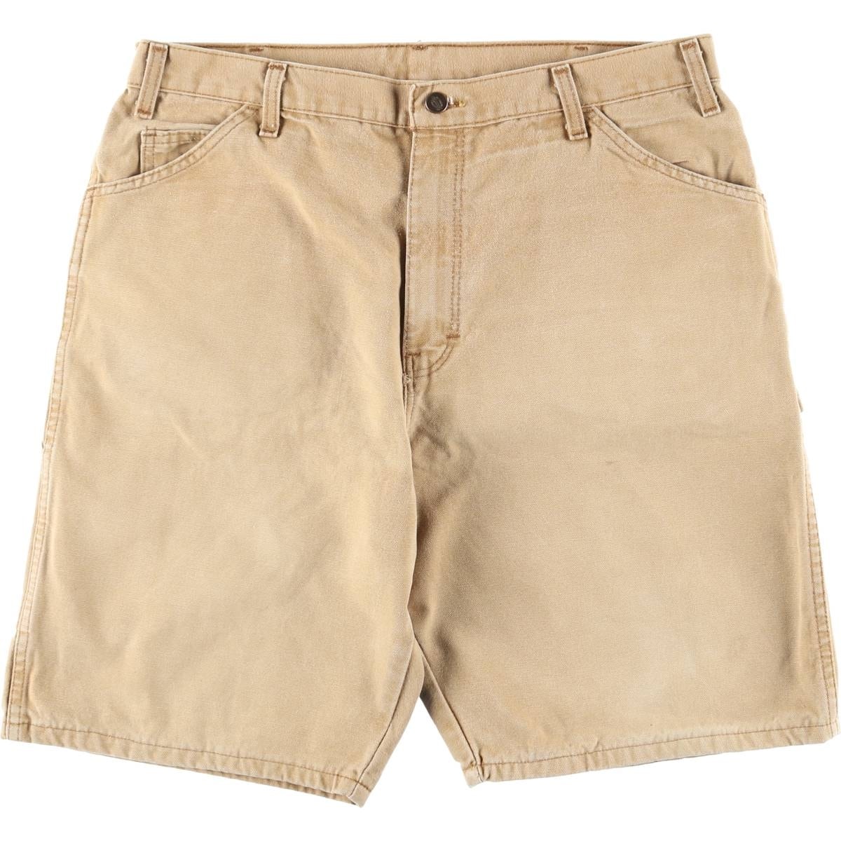 古着 ディッキーズ Dickies ダック地 ワークショーツ ハーフパンツ メンズw36相当/eaa627222