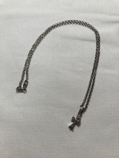 Chrome Hearts CH Cross Baby Fat Charm "Silver"