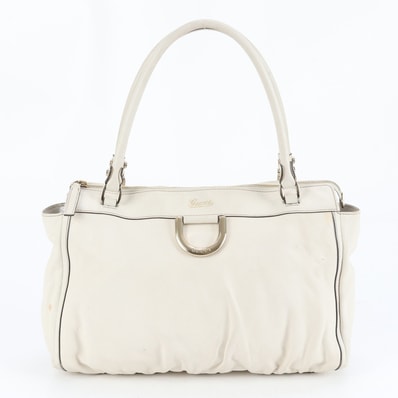 ■極美品 グッチ アビー 189831 トート バッグ レザー