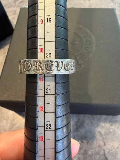 Chrome Hearts 6mm Spacer Ring FOREVER "Silver"