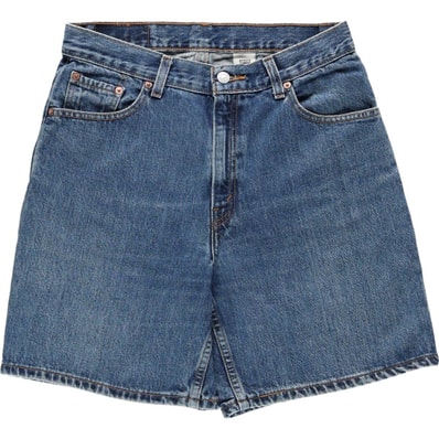 古着 00年代 リーバイス Levi's デニムショーツ ショートパンツ レディースL(w30)相当/eaa669799
