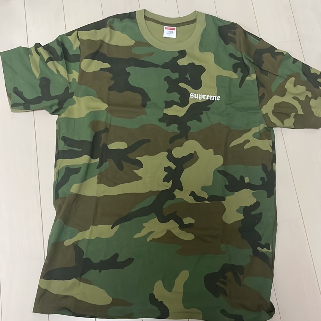 Supreme Target Tee "Woodland Camo"