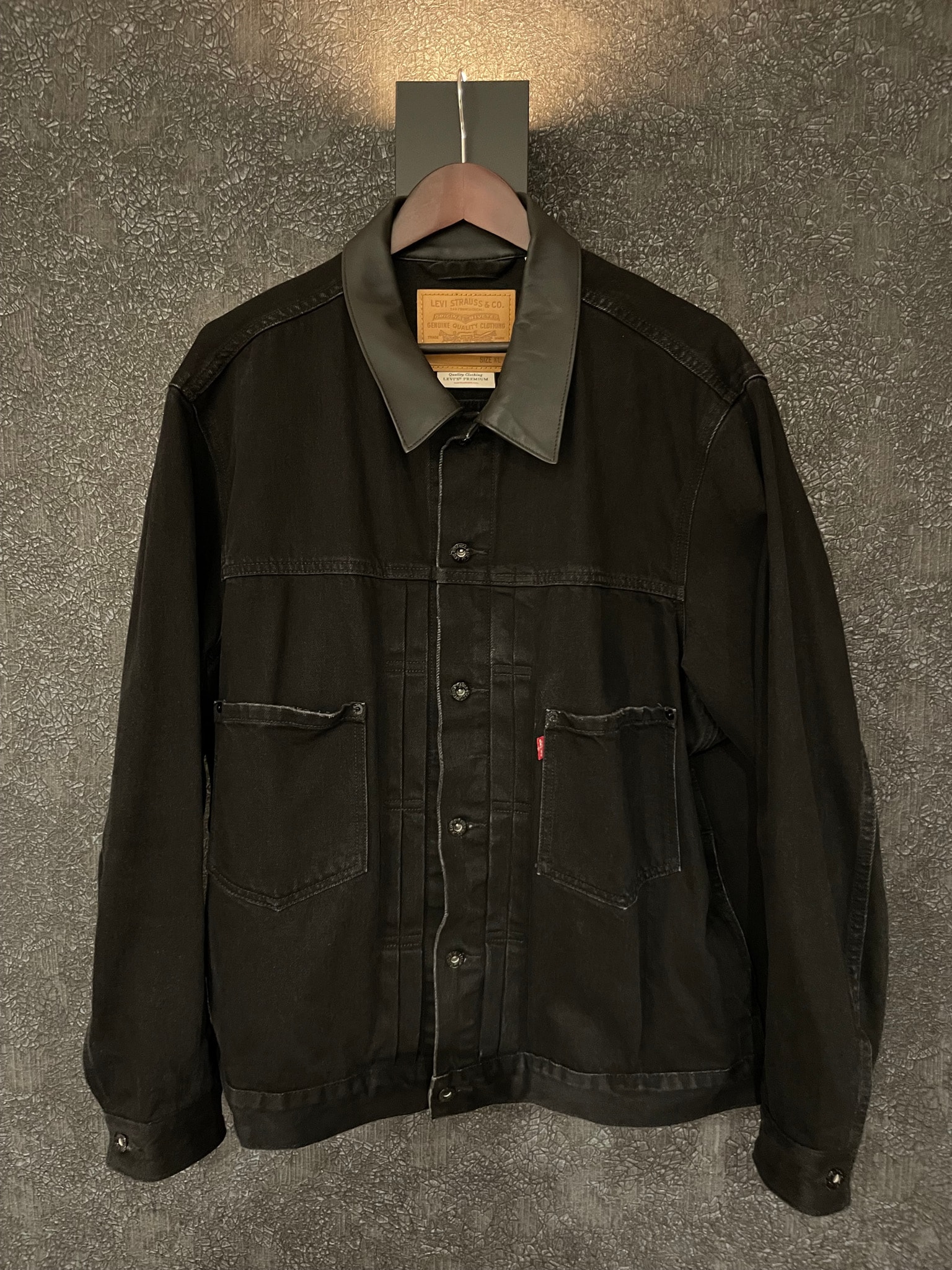 Levi's x EDIFICE Exclusive 2nd Type Trucker Jacket "Black"