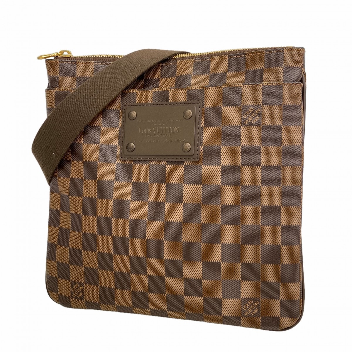 ⭐️早い者勝ち⭐️LOUIS VUITTONポシェットクレス ダミエ・エベヌ【中古】 C (やや傷や汚れあり)】【6ee6336】ルイヴィトン ショルダーバッグ