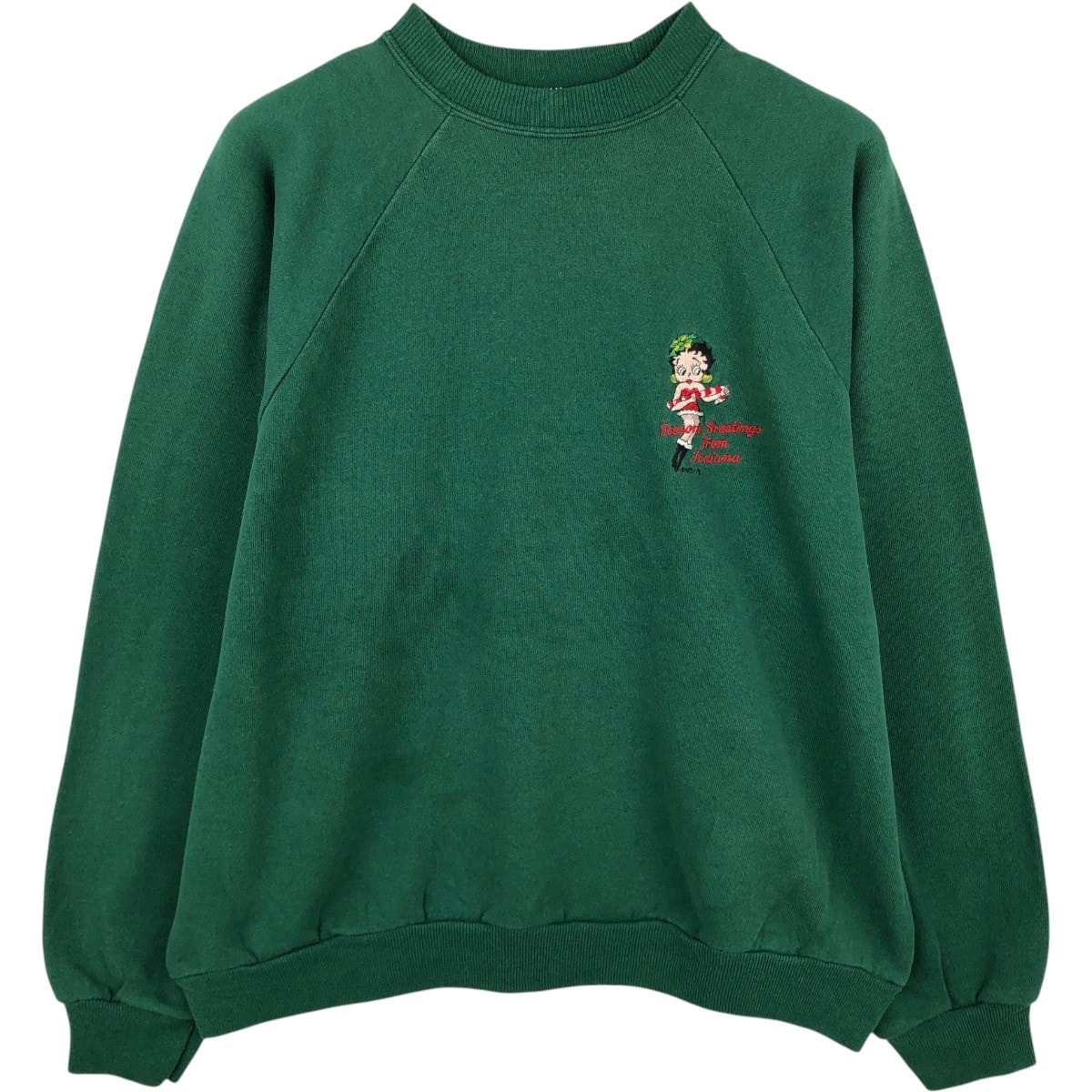 古着 90~00年代 ヘインズ Hanes BETTY BOOP ベティブープ キャラクタースウェットシャツ トレーナー メンズXL相当 ヴィンテージ/eaa674491
