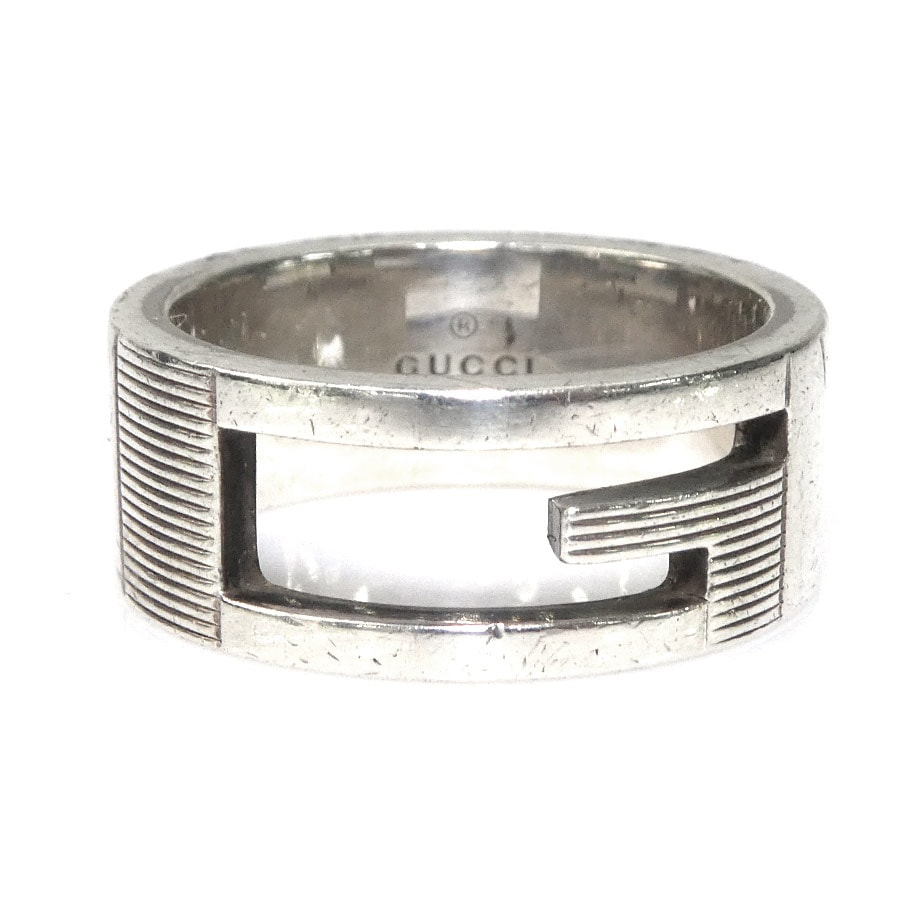 グッチ GUCCI リング・指輪 シルバー925 シルバー ユニセックス 12.5号【中古】 56396a