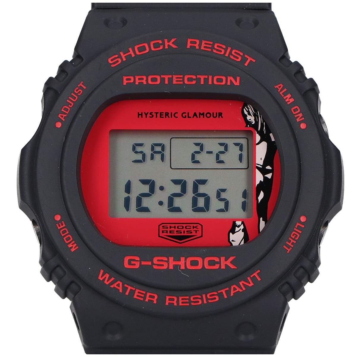 ジーショック DW-5750E ×HYSTERIC GLAMOUR ラバー 腕時計