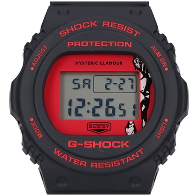 ジーショック DW-5750E ×HYSTERIC GLAMOUR ラバー 腕時計