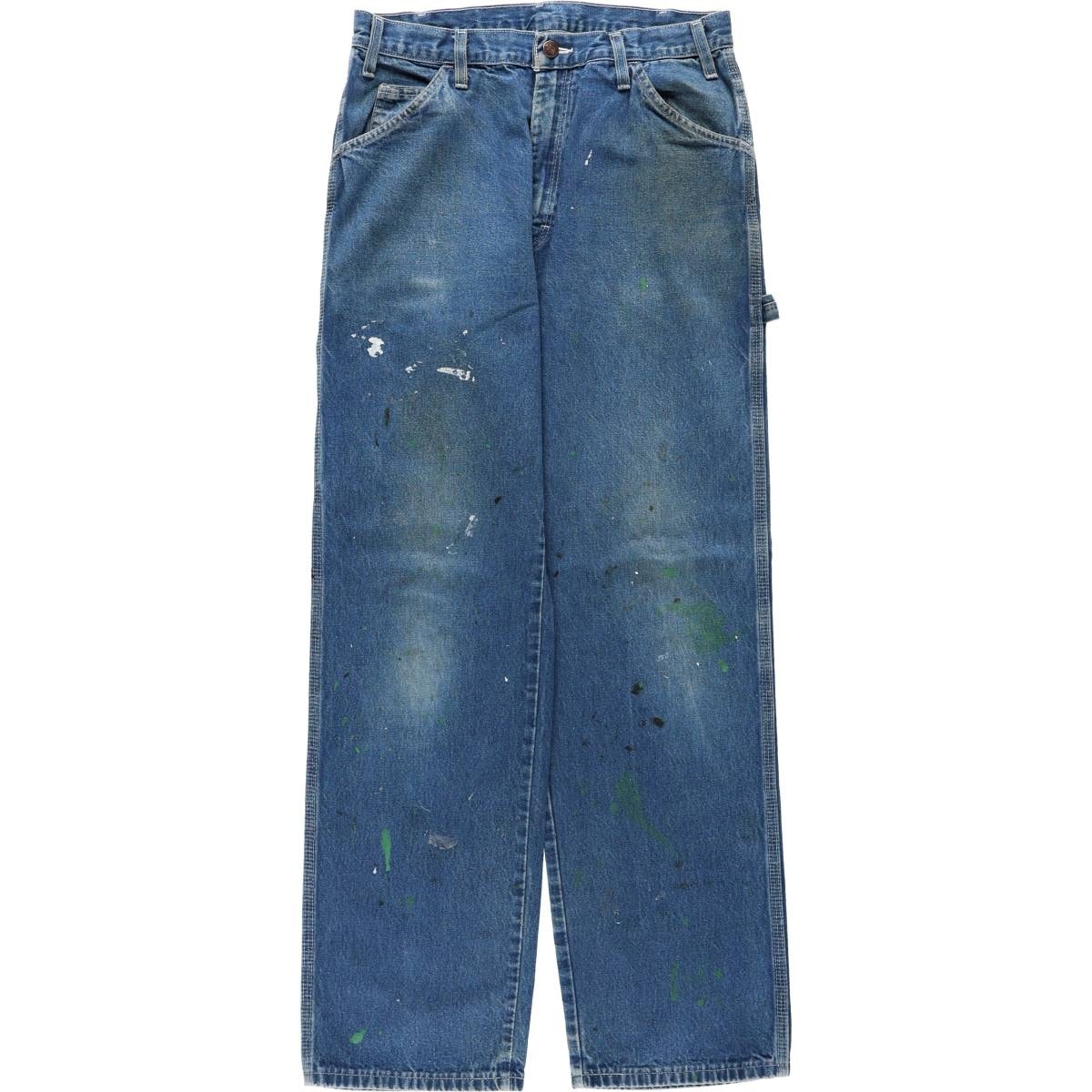 古着 ディッキーズ Dickies デニムペインターパンツ メンズw31相当/eaa682595