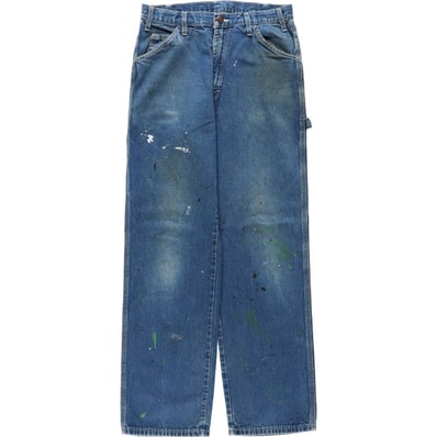 古着 ディッキーズ Dickies デニムペインターパンツ メンズw31相当/eaa682595
