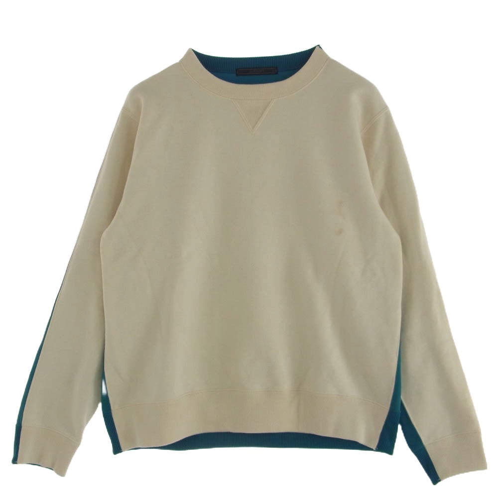 SOPHNET. ソフネット スウェット SOPH-230060 SWITCHING COLOR CREWNECK SWEAT スイッチング カラー クルーネック スウェット ホワイト S S【中古】