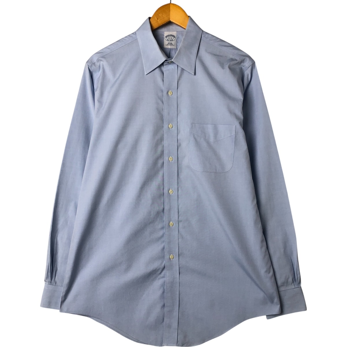 古着 ブルックスブラザーズ Brooks Brothers Est.1818 長袖 コットンシャツ メンズL相当/eaa551893