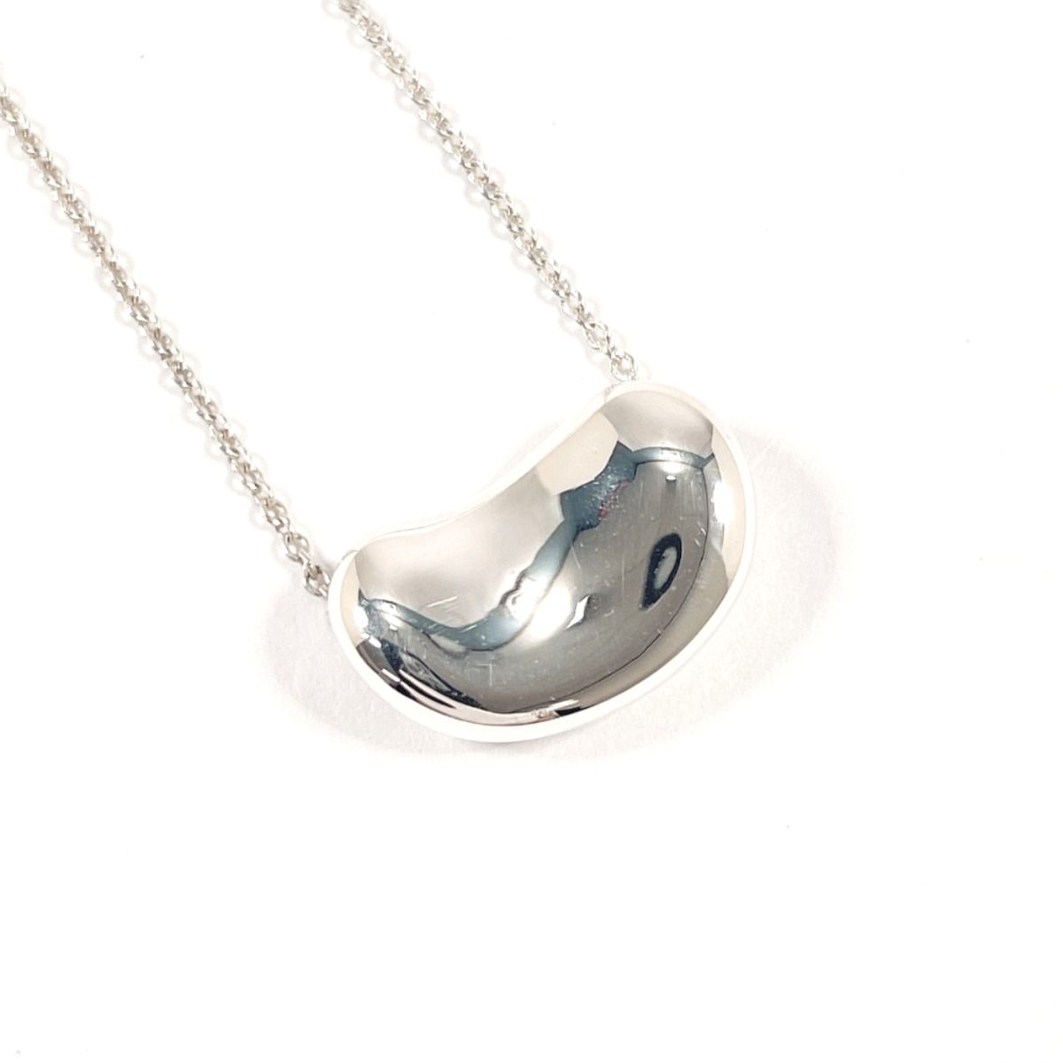 ティファニー ネックレス ビーン エルサペレッティ  シルバー